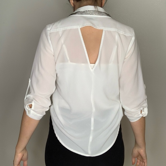White button up blouse - Picture 9 of 14